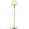 Citilux Вена CL402933T Торшер бронза со столиком и кремовым абажуром CITILUX