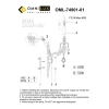 Светильник настенный (Бра) Omnilux  OML-74901-01 Omnilux