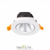 ST211.538.06.24 Св-к встр. Белый LED 1*6W 3000K 480Lm Ra80 24° IP20 D86xH50 220-240V Встраиваемые светильники ST LUCE