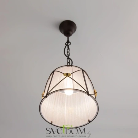 Citilux Дрезден CL409212 Подвесной светильник с белым абажуром CITILUX