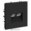 Розетка компьютерная двойная Voltum S70 VLS060207  Voltum VLS060207