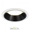 ST755.438.12 Св-к встр. Черный LED 1*12W 3000K 1 080Lm Ra80 120° IP20 D105xH50 100-240V Встраиваемые светильники ST LUCE