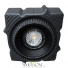ST753.438.07 Св-к встр. светодиодный в натяжной ПВХ потолок Черный LED 1*7W 3000K 560Lm Ra80 60° IP2 Встраиваемые светильники ST LUCE