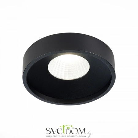 ST751.438.10 Св-к встр. Черный LED 1*10W 3000K 750Lm Ra>90 38° IP20 D100xH75 170-240V Встраиваемые светильники ST LUCE