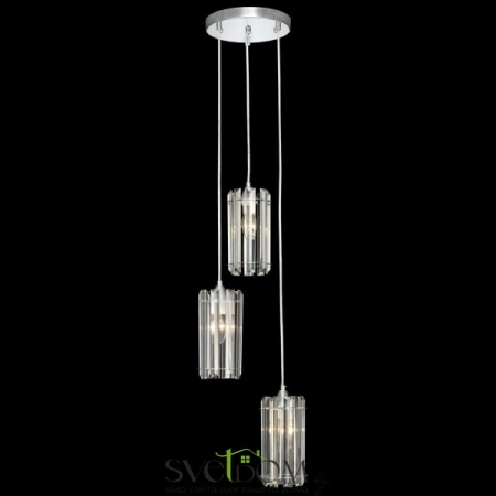 Citilux Джейн CL306031 Хрустальный подвесной светильник Хром CITILUX