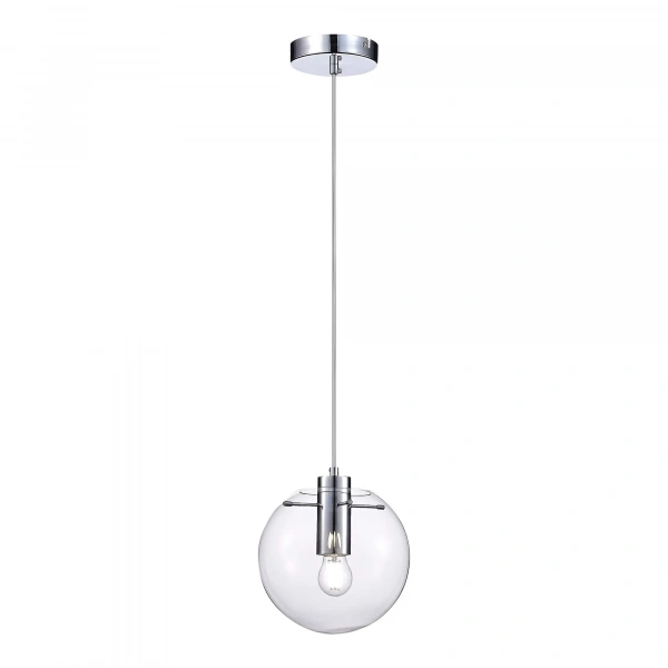 SL1056.103.01 Подвес ST-Luce Хром/Прозрачный E27 1*60W NOOR