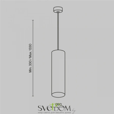 Подвесные светильники Maytoni P075PL-01MG от Магазина Svetdom.by