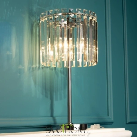 Citilux Джейн CL306831 Хрустальная настольная лампа Хром CITILUX