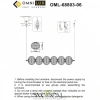 Люстры подвесныеOML-68803-06 Omnilux | Svetdom.by