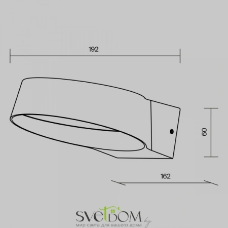 Настенные светильники O443WL-L12GF3K Maytoni | Svetdom.by