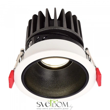 ST850.408.12 Светодиодный модуль SMART Черный LED 1*12W 2700K-6500K 960Lm Ra90 36° IP20 D69xH85 220- SHIFT ST LUCE