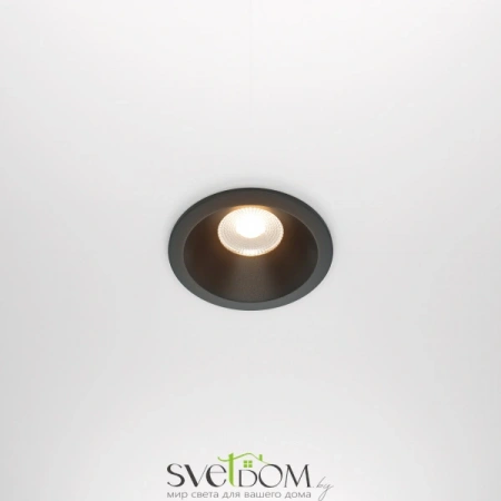 Встраиваемые светильники Maytoni DL034-01-12W2.7K-B от Магазина Svetdom.by