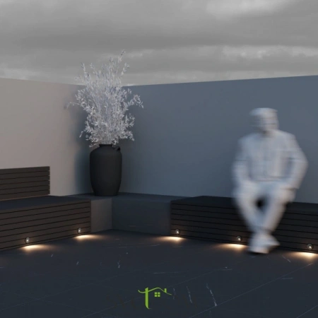 Подсветка для лестниц и ступеней O015SL-L3B3K Maytoni | Svetdom.by