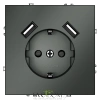 Розетка с USB, А+А Voltum S70 VLS040406  Voltum VLS040406