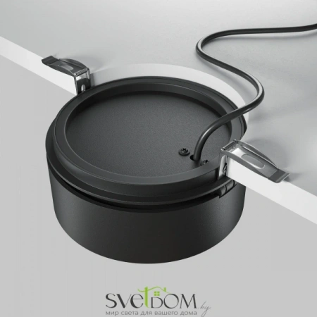 Встраиваемые светильники Maytoni DL024-18W3K-B от Магазина Svetdom.by