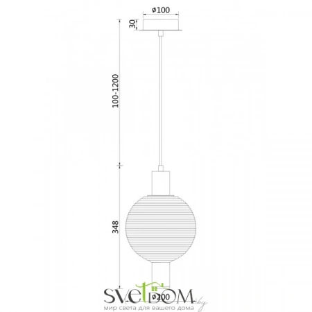 Подвесные светильники Maytoni P060PL-01N от Магазина Svetdom.by