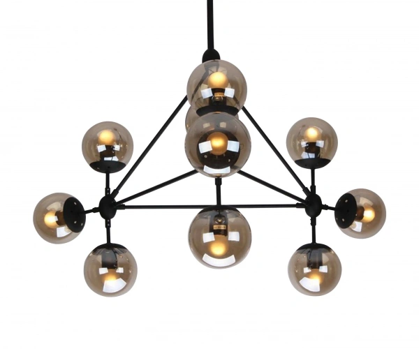 Kink Light 07535-10,19 Люстра Моди черный E27 10*15W