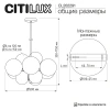 Подвесная люстра Citilux ORTON CL202291 CITILUX