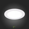 ST212.508.10 Св-к встр. Белый LED 1*10W 3000K/4000K/6000K 850Lm Ra80 110° IP20 D120xH30 220-240V Встраиваемые светильники ST LUCE