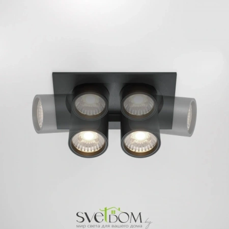 Встраиваемые светильники Maytoni DL045-02-10W4K-B от Магазина Svetdom.by