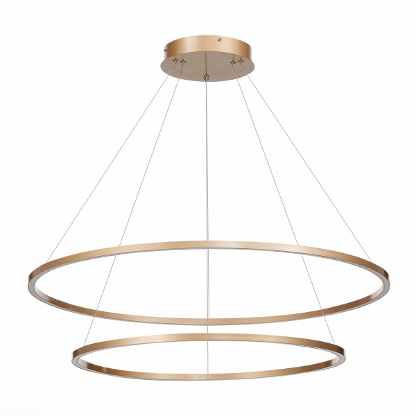 ST605.243.91 Светильник подвесной ST-Luce Золотистый/Белый LED 1*91W 4000K Подвесные светильники ST LUCE