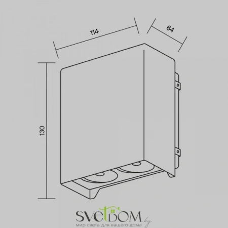 Настенные светильники O570WL-L20B3K Maytoni | Svetdom.by