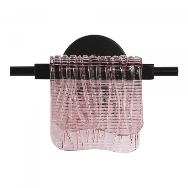 SL6021.401.06 Светильник настенный ST-Luce черный/розовый LED 1*6W 4000K VOILE