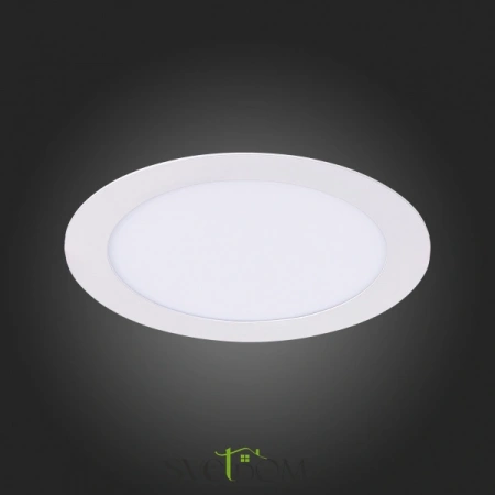 ST209.548.12 Св-к встр. Белый LED 1*12W 4000K 816Lm Ra80 110° IP20 D170xH8 90-265V Встраиваемые светильники ST LUCE