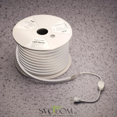 Гибкий неон 25x13 220В 8Вт/м 2700K IP65 50м | Svetdom.by