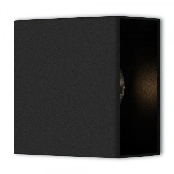 Светодиодный настенный светильник (бра) Cube FR10005WL-L6B. Серия настенных светильников Cube, предназначена для декоративной подсветки интерьеров. Модели выполнены из металла, что гарантирует надежность и долговечность эксплуатации. Строгая прямоугольная