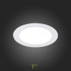 ST210.548.08 Св-к встр. Белый LED 1*8W 4000K 640Lm Ra80 110° IP20 D120xH30 220-240V Встраиваемые светильники ST LUCE