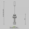 Подвесные светильники Maytoni MOD253PL-L18BS3K1 от Магазина Svetdom.by