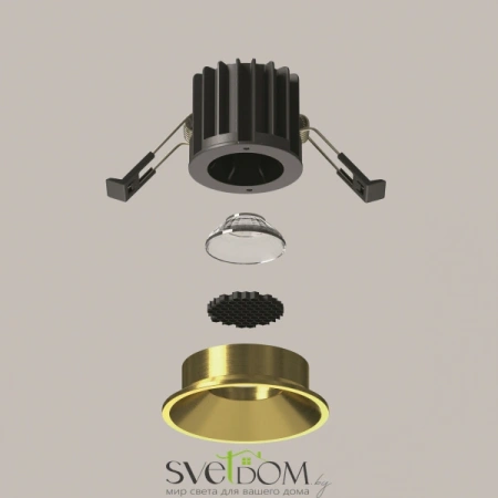 Встраиваемые светильники Maytoni DL058-7W3K-BS от Магазина Svetdom.by