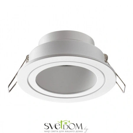 370999 WIR NT25 000 белый Светильник встраиваемый IP20 GU10 50W 220-240V MORUS NOVOTECH