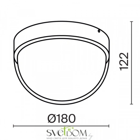 Потолочные светильники Maytoni O438CL-L12GF3K от Магазина Svetdom.by
