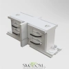 Коннектор прямой внутренний Trinity белый TRA005CI-31W Maytoni