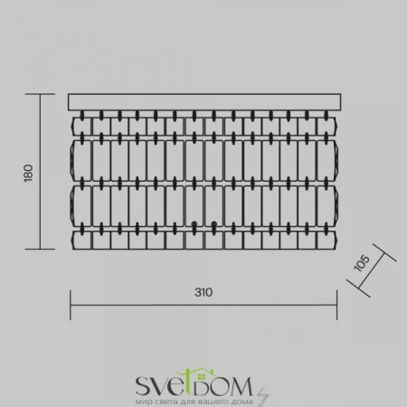 Настенные светильники DIA005WL-02CH Maytoni | Svetdom.by