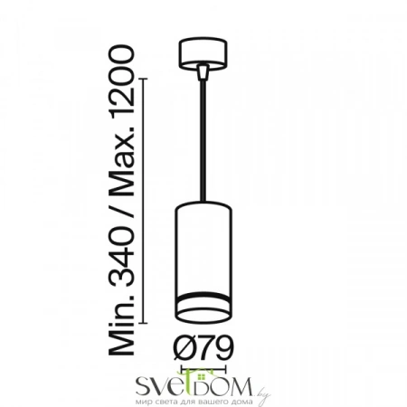 Подвесные светильники Maytoni P085PL-12W4K-W от Магазина Svetdom.by