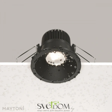Встраиваемые светильники Maytoni DL034-01-06W4K-D-B от Магазина Svetdom.by