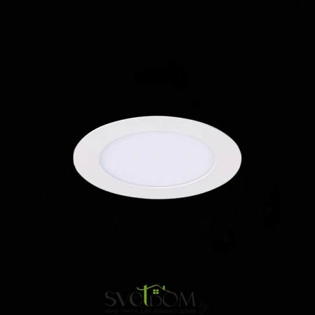ST210.548.06 Св-к встр. Белый LED 1*6W 4000K 480Lm Ra80 110° IP20 D90xH30 220-240V Встраиваемые светильники ST LUCE