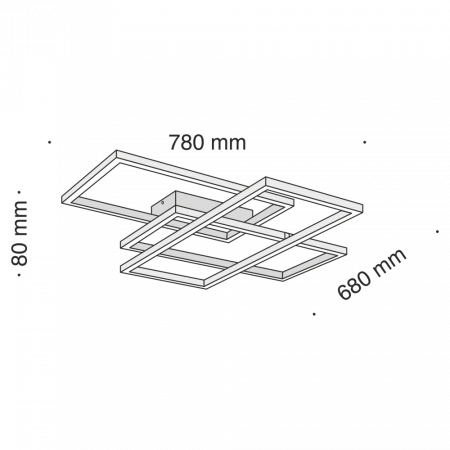 Потолочные светильники Maytoni MOD015CL-L80B от Магазина Svetdom.by