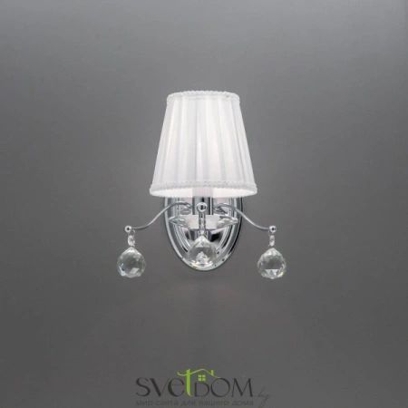 Citilux Шелли CL438311 Бра с абажуром Хром CITILUX