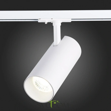 ST350.546.30.36 Св-к трек. Белый LED 1*30W 4000K 2 700Lm Ra?90 36° IP20 L177xW77xH204 100-240V Однофазная трековая система ST LUCE