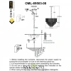 Люстры подвесныеOML-69503-08 Omnilux | Svetdom.by