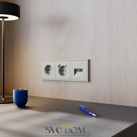 Розетки электрические с заземлением Voltum S70 VLS040105  Voltum