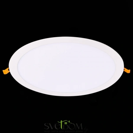 ST209.548.24 Св-к встр. Белый LED 1*24W 4000K 1 848Lm Ra80 110° IP20 D300xH8 90-265V Встраиваемые светильники ST LUCE