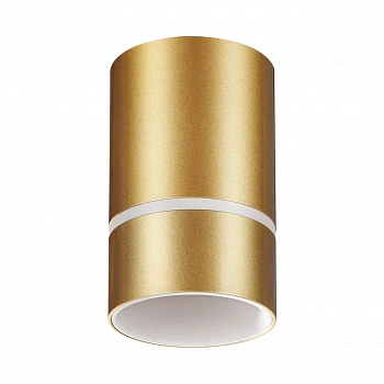 370734 OVER NT21 256 золото Светильник накладной IP20 GU10 9W 235V ELINA