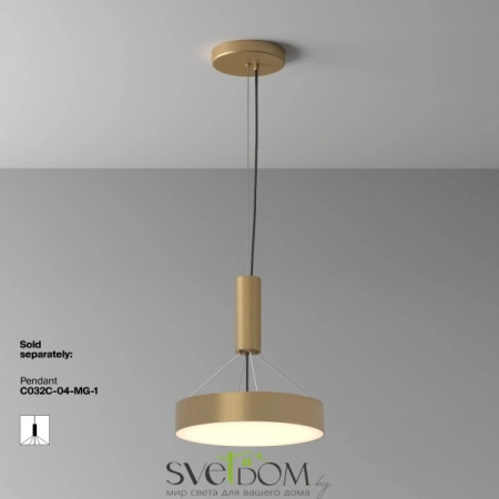 Потолочные светильники Maytoni C032CL-36W3K-RD-MG от Магазина Svetdom.by