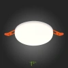 ST700.538.16 Св-к встр. Белый LED 1*16W 3000K 1 380Lm Ra80 180° IP44 D120xH20 85-265V Встраиваемые светильники ST LUCE