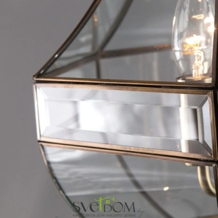 Citilux Гера-1 CL444130 Люстра подвесная витражная Бронза CITILUX